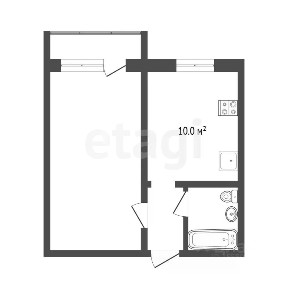 Продается 1-комн. квартира, 32,3 м²