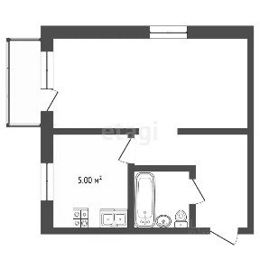 Продается 1-комн. квартира, 32,2 м²