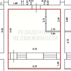 Продается студия, 40,7 м²