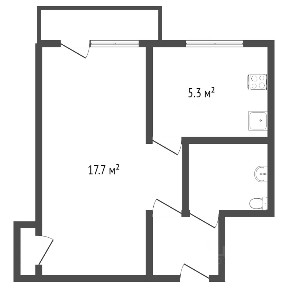 Продается 1-комн. квартира, 31 м²