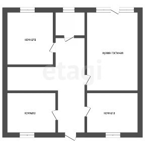 Продается 1-этажный дом, 100 м²