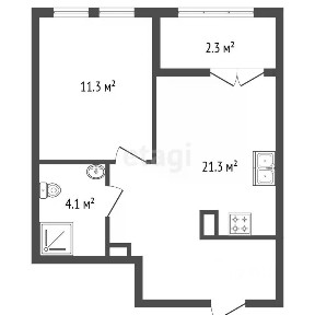 Продается 1-комн. квартира, 36,7 м²