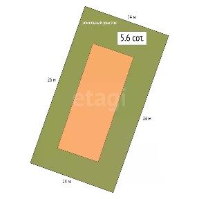 Продается 1-этажный дом, 71,1 м²