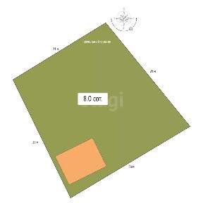 Продается 1-этажный дом, 37 м²