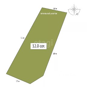 Продается участок, 12 сот.