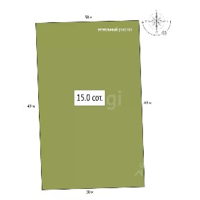 Продается участок, 15 сот.
