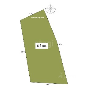 Продается участок, 6,3 сот.