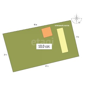 Продается участок, 10 сот.