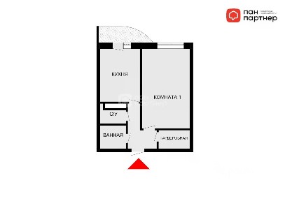 Продается 1-комн. квартира, 41,9 м²