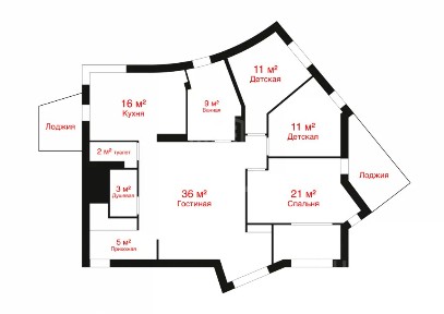 Продается 4-комн. квартира, 117,8 м²
