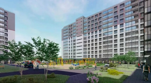 Продается 1-комн. квартира, 51,59 м²