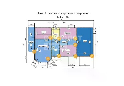 Продается 1-этажный дом, 170 м²