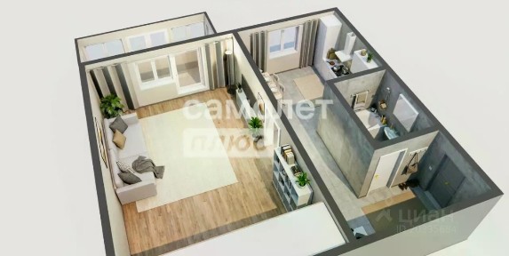 Продается 1-комн. квартира, 30,7 м²