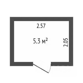 Продается склад, 5,3 м²