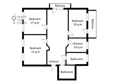 Сдается 4-комн. квартира, 120 м²