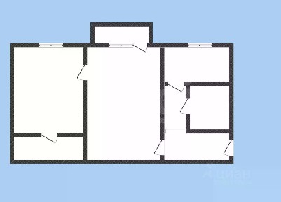 Продается 2-комн. квартира, 45,6 м²