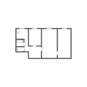 Продается 3-комн. квартира, 54,9 м²