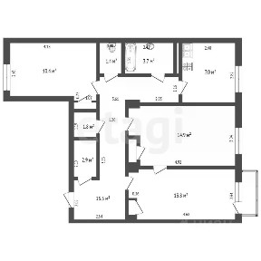 Продается 3-комн. квартира, 72,2 м²
