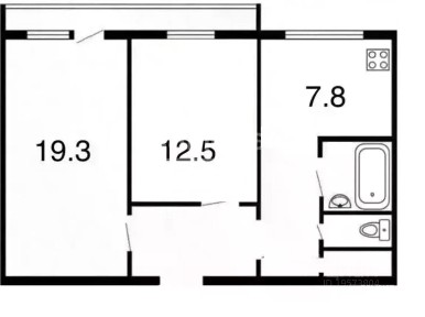 Продается 2-комн. квартира, 54,9 м²