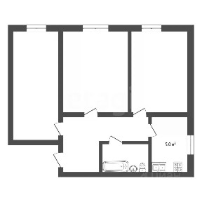 Продается 3-комн. квартира, 78,7 м²