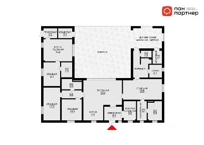 Продается 1-этажный дом, 216 м²