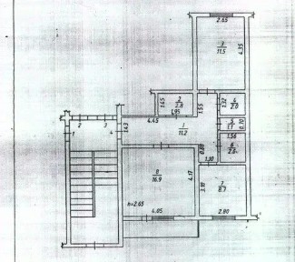 Продается 2-комн. квартира, 56,8 м²