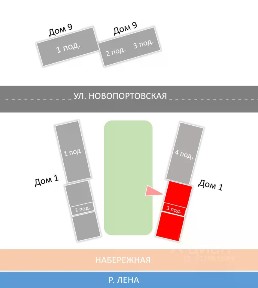 Саха (Якутия) респ., Якутск, ул. Новопортовская, 1А/1