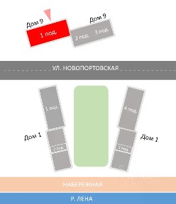 Саха (Якутия) респ., Якутск, ул. Новопортовская, 1Д