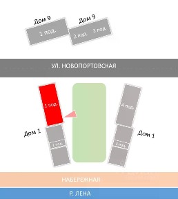 Саха (Якутия) респ., Якутск, ул. Новопортовская, 1А/1