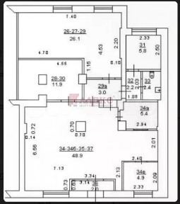 Сдается торговая площадь, 114 м²