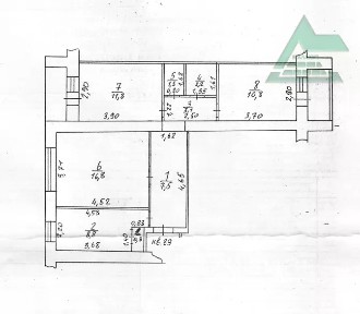 Продается 3-комн. квартира, 62,3 м²
