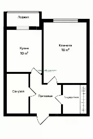Продается 1-комн. квартира, 40 м²