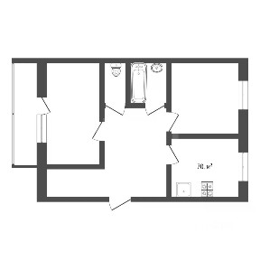 Продается 2-комн. квартира, 54,4 м²