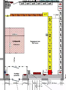 Сдается торговая площадь, 11 м²
