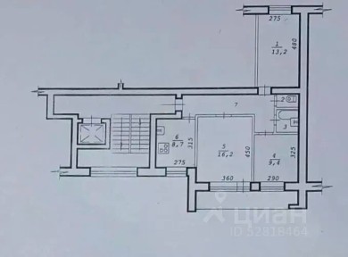 Продается 3-комн. квартира, 61,3 м²