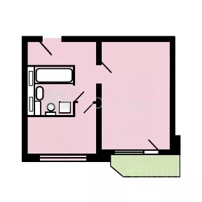 Сдается 1-комн. квартира, 37,4 м²