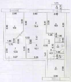 Продается 3-комн. квартира, 76,9 м²