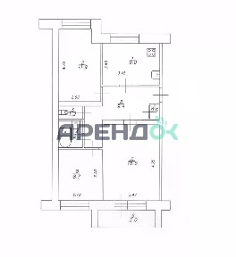 Продается 3-комн. квартира, 60 м²