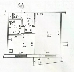 Продается 1-комн. квартира, 38,5 м²