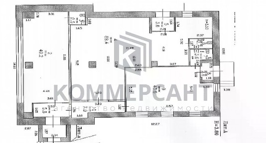 Продается торговая площадь, 213,8 м²