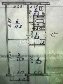 Продается 3-комн. квартира, 61,2 м²