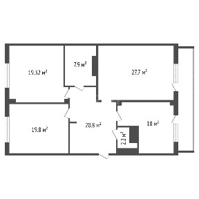 Продается 3-комн. квартира, 111 м²