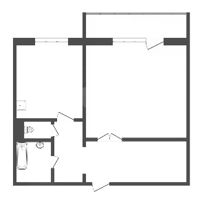Продается 1-комн. квартира, 40,7 м²