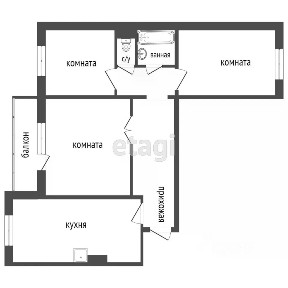 Продается 3-комн. квартира, 87 м²
