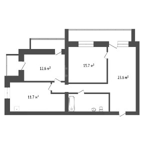 Продается 3-комн. квартира, 76,7 м²
