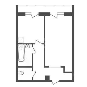 Продается 1-комн. квартира, 31,9 м²