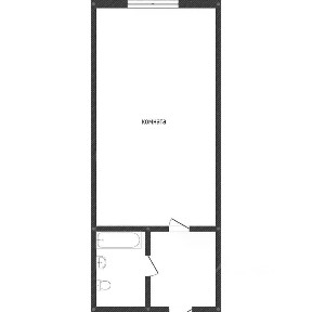 Продается студия, 16,6 м²