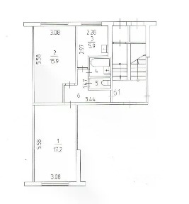 Продается 2-комн. квартира, 47,2 м²