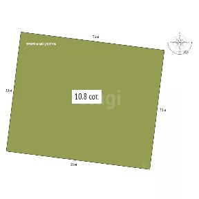 Продается участок, 10,8 сот.