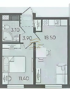Продается 1-комн. квартира, 37,2 м²